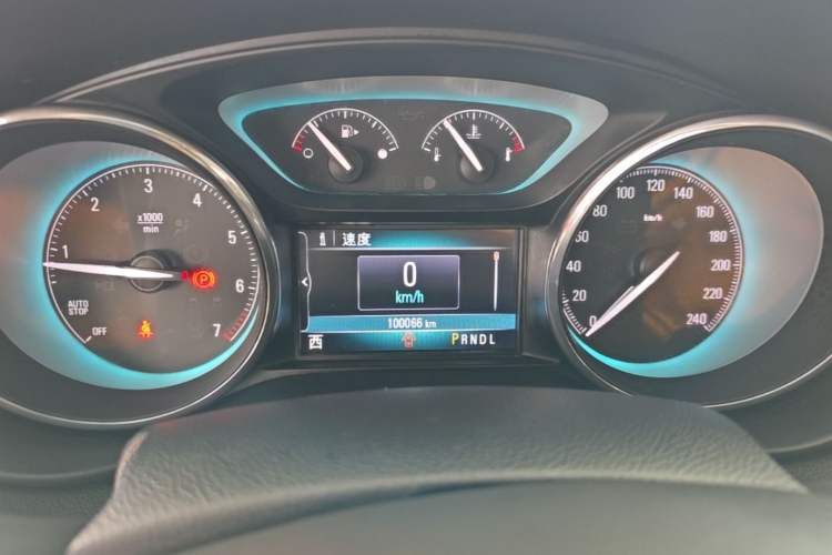 Used Buick Envision 2017 28T Four-Wheel Drive Elite Model Instrument Cluster