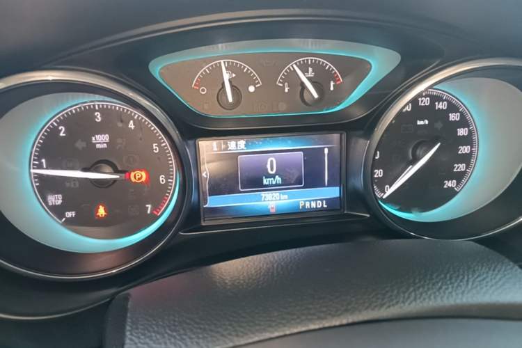 Used Buick Envision 2017 20T Two-Wheel Drive Elite Version Instrument Cluster