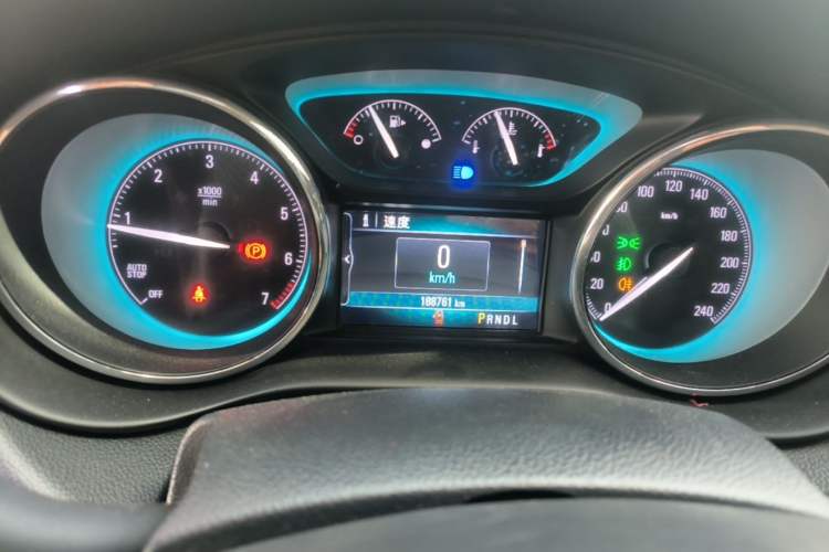 Used Buick Envision 2017 20T Two-Wheel Drive Elite Version Instrument Cluster