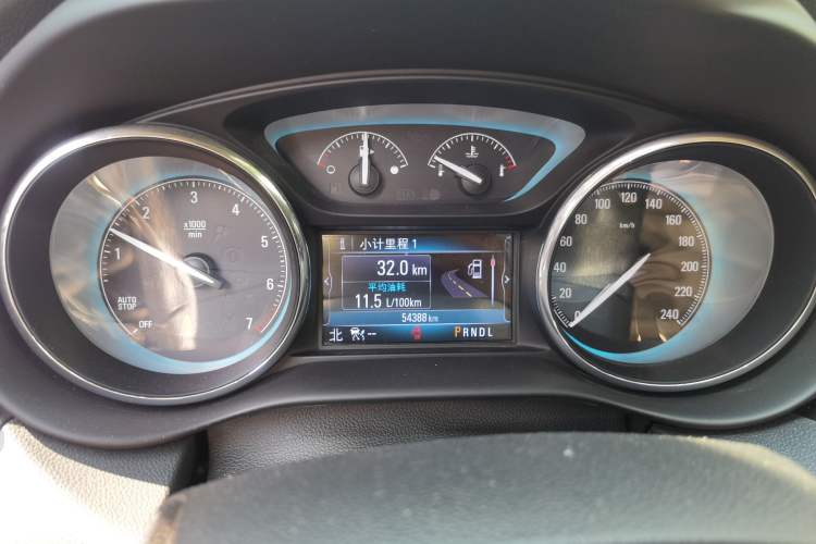 Used Buick Envision 2017 28T Four-Wheel Drive Luxury Model Instrument Cluster