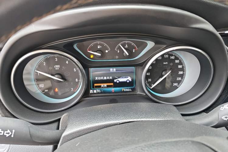 Used Buick Envision 2017 28T Four-Wheel Drive Elite Model Instrument Cluster