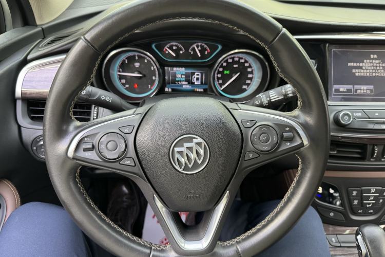 Used Buick Envision 2017 28T Four-Wheel Drive Elite Model Interior 2