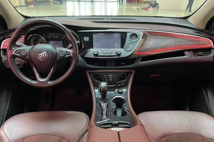 Used Buick Envision 2017 28T Four-Wheel Drive Elite Model Interior 4