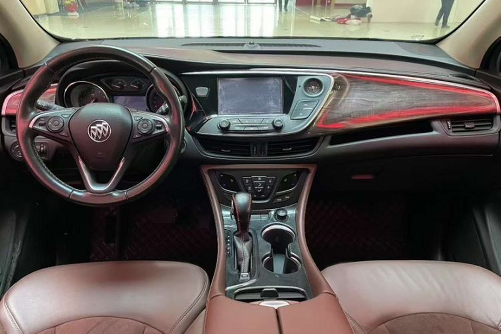 Used Buick Envision 2017 28T Four-Wheel Drive Elite Model Interior 4