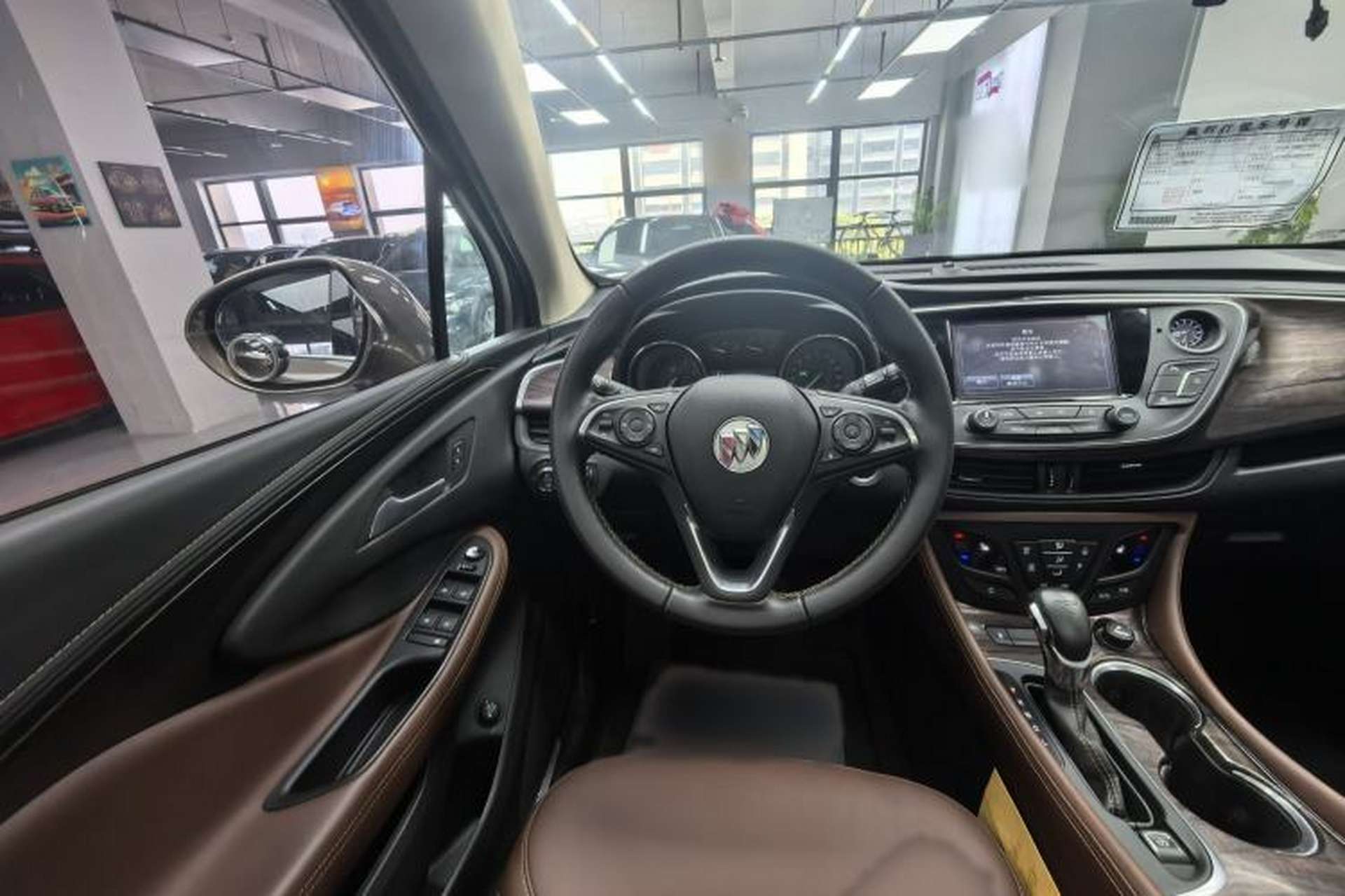 Used Buick Envision 2017 20T Two-Wheel Drive Luxury Model Interior 4