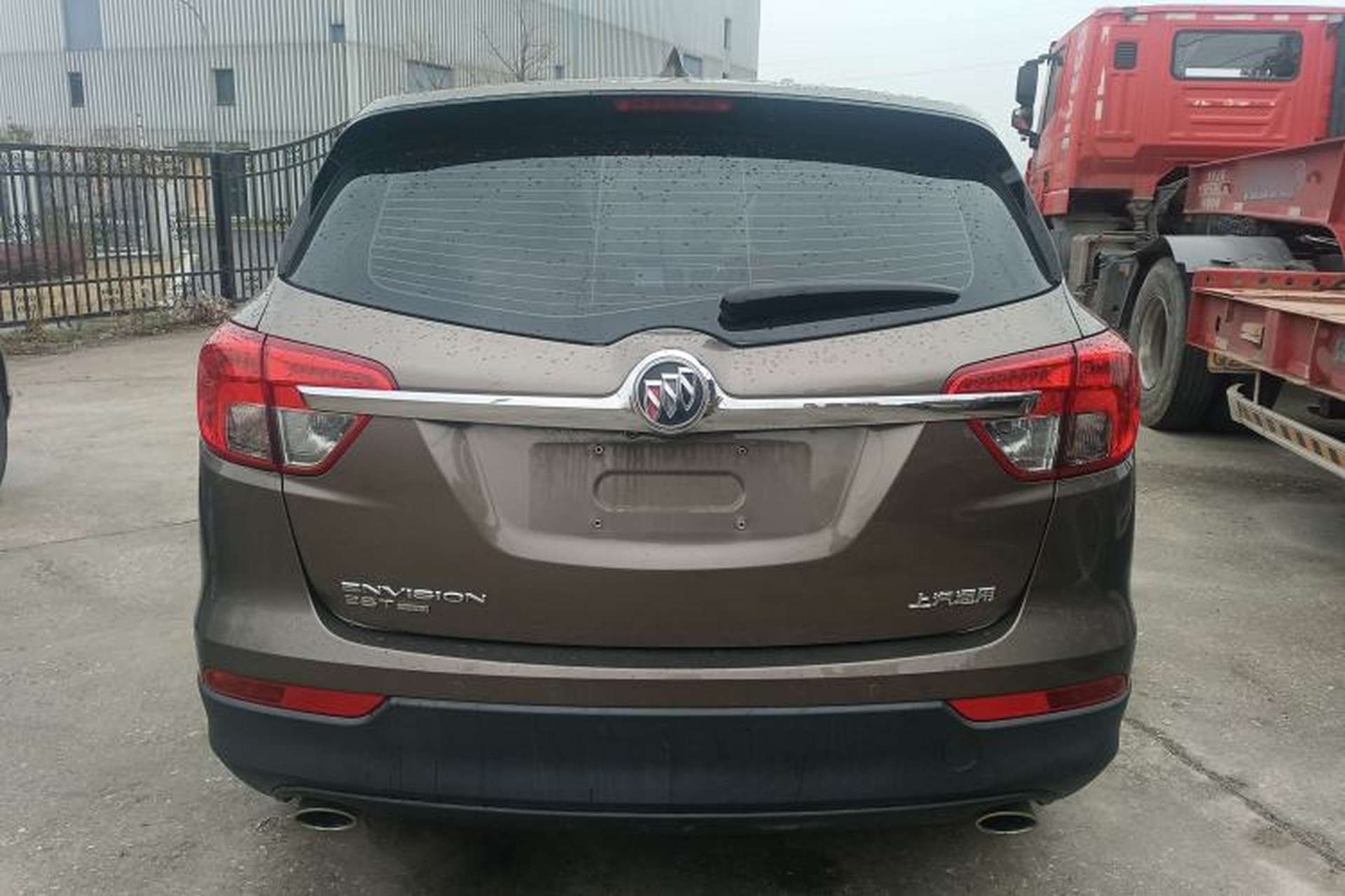 Used Buick Envision 2017 28T Four-Wheel Drive Elite Model Rear