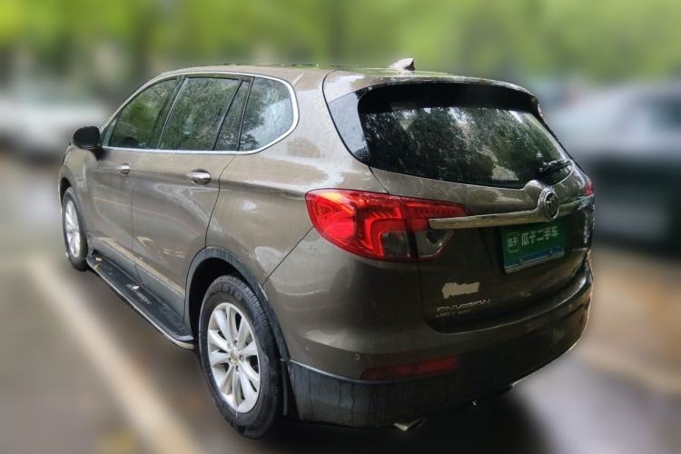 Used Buick Envision 2017 28T Four-Wheel Drive Elite Model Rear Left 45 Deg