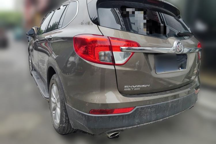 Used Buick Envision 2017 28T Four-Wheel Drive Elite Model Rear Left 45 Deg