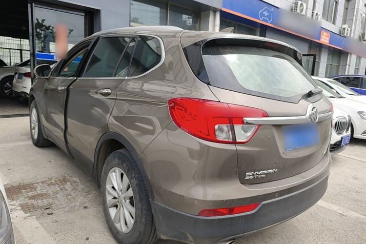 Used Buick Envision 2017 28T Four-Wheel Drive Elite Model Rear Left 45 Deg