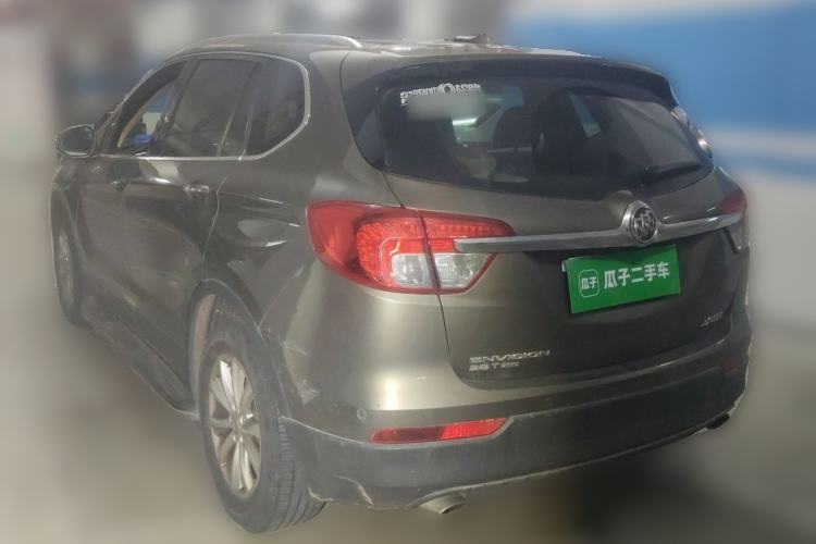 Used Buick Envision 2017 28T Four-Wheel Drive Elite Model Rear Left 45 Deg