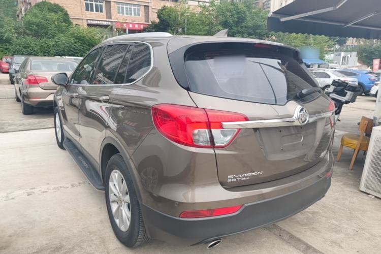 Used Buick Envision 2017 28T Four-Wheel Drive Elite Model Rear Left 45 Deg
