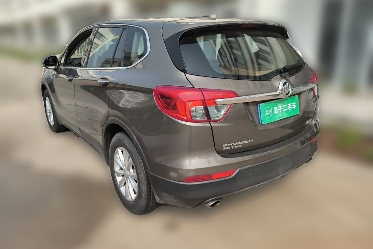 Used Buick Envision 2017 28T Four-Wheel Drive Elite Model Rear Left 45 Deg