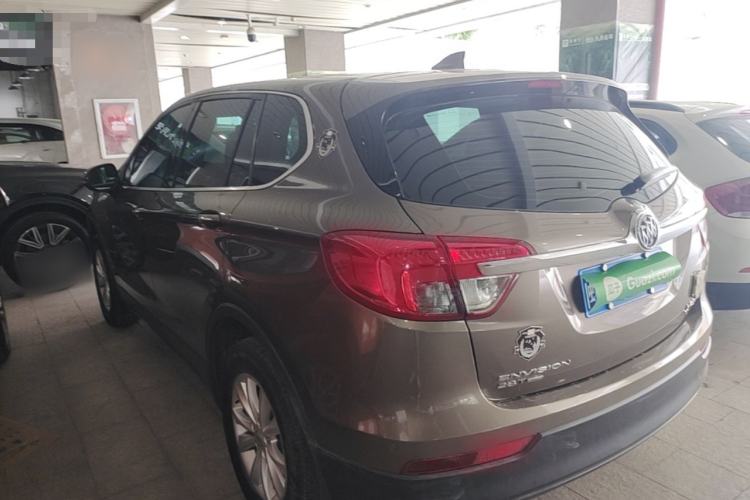 Used Buick Envision 2017 28T Four-Wheel Drive Elite Model Rear Left 45 Deg