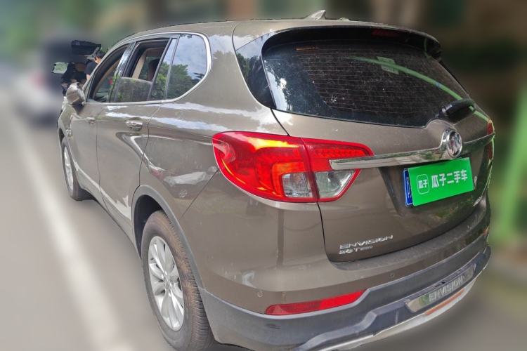 Used Buick Envision 2017 28T Four-Wheel Drive Elite Model Rear Left 45 Deg