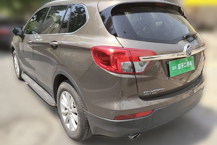 Used Buick Envision 2017 28T Four-Wheel Drive Elite Model Rear Left 45 Deg