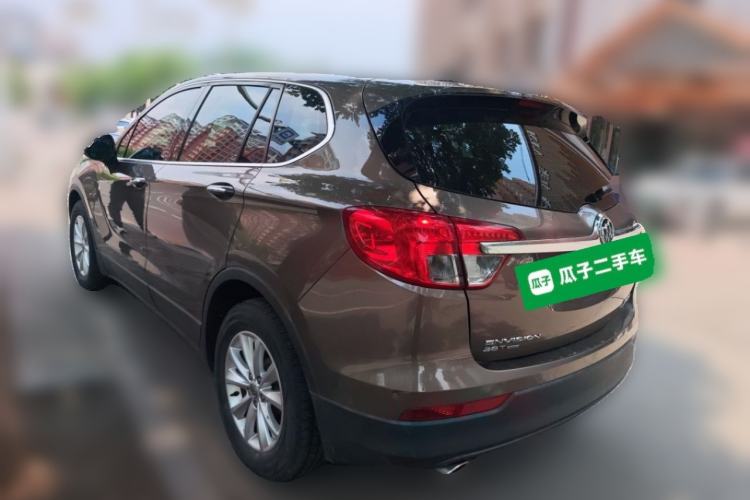 Used Buick Envision 2017 28T Four-Wheel Drive Elite Model Rear Left 45 Deg