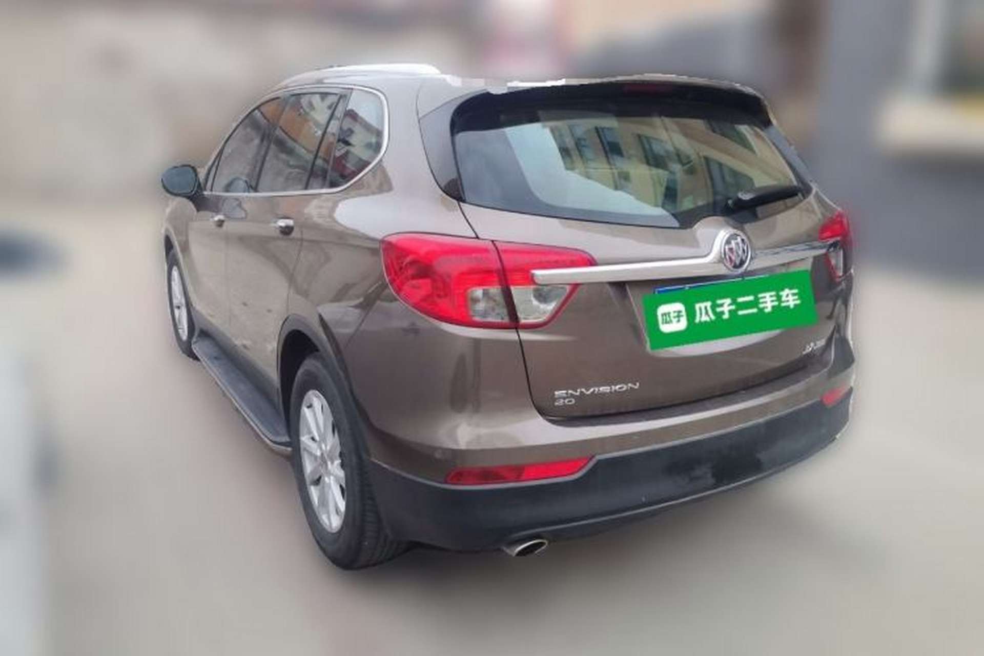 Used Buick Envision 2017 20T Two-Wheel Drive Elite Version Rear Left 45 Deg