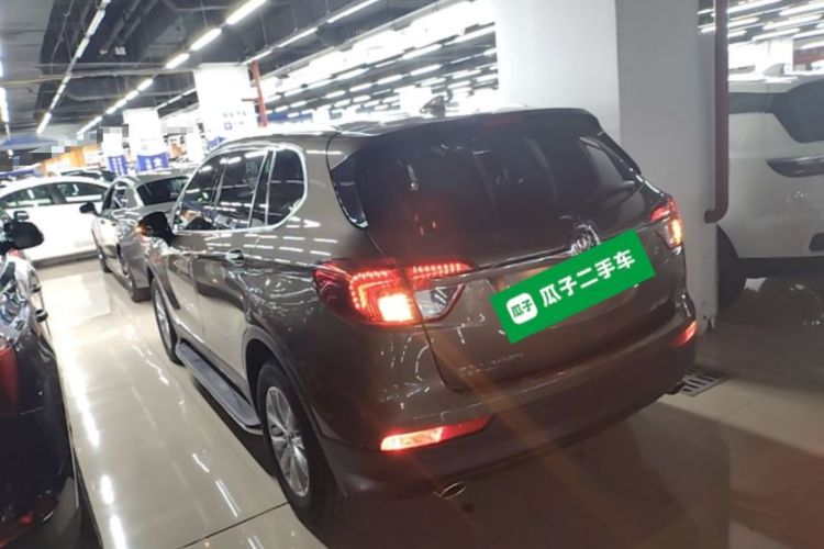 Used Buick Envision 2017 28T Four-Wheel Drive Elite Model Rear Left 45 Deg