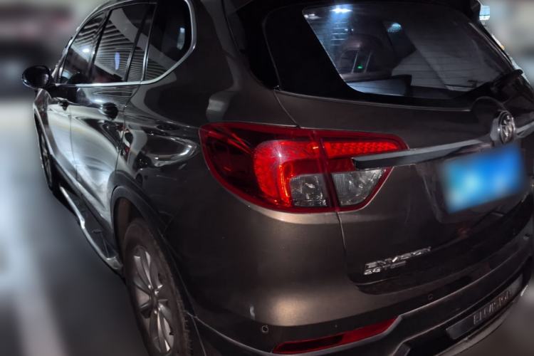 Used Buick Envision 2017 28T Four-Wheel Drive Elite Model Rear Left 45 Deg