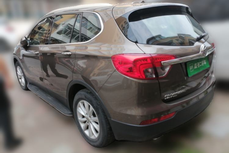 Used Buick Envision 2017 28T Four-Wheel Drive Elite Model Rear Left 45 Deg