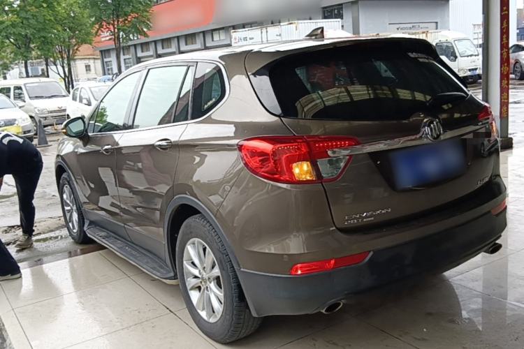 Used Buick Envision 2017 28T Four-Wheel Drive Elite Model Rear Left 45 Deg