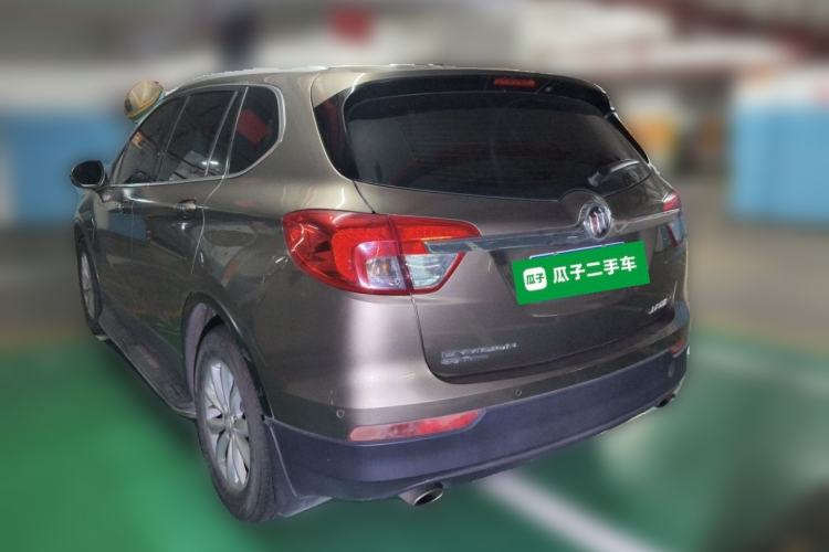 Used Buick Envision 2017 28T Four-Wheel Drive Elite Model Rear Left 45 Deg
