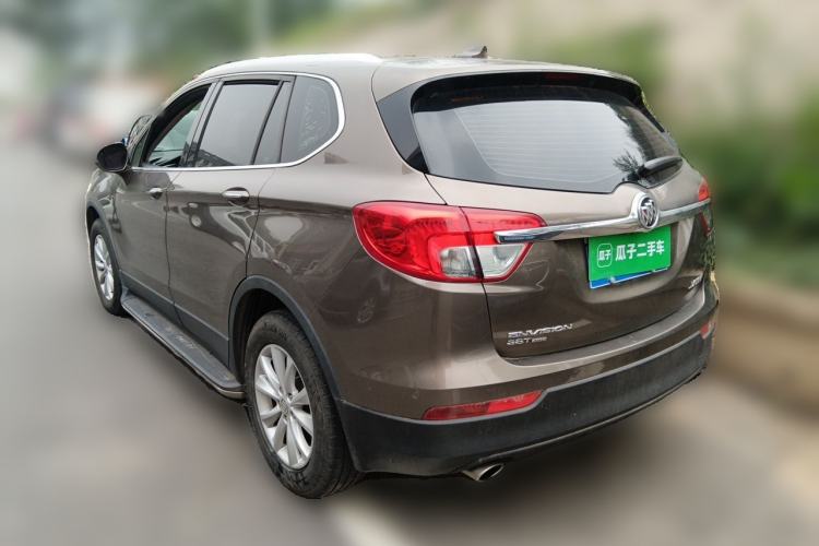 Used Buick Envision 2017 28T Four-Wheel Drive Elite Model Rear Left 45 Deg