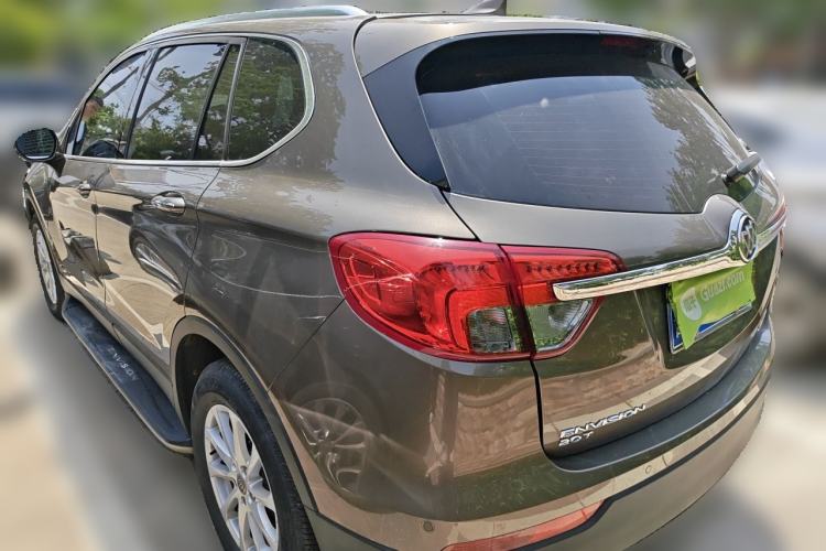 Used Buick Envision 2017 20T Two-Wheel Drive Luxury Model Rear Left 45 Deg
