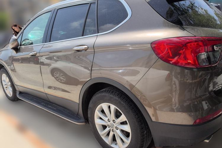Used Buick Envision 2017 28T Four-Wheel Drive Luxury Model Rear Left 45 Deg