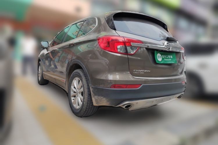 Used Buick Envision 2017 28T Four-Wheel Drive Elite Model Rear Left 45 Deg
