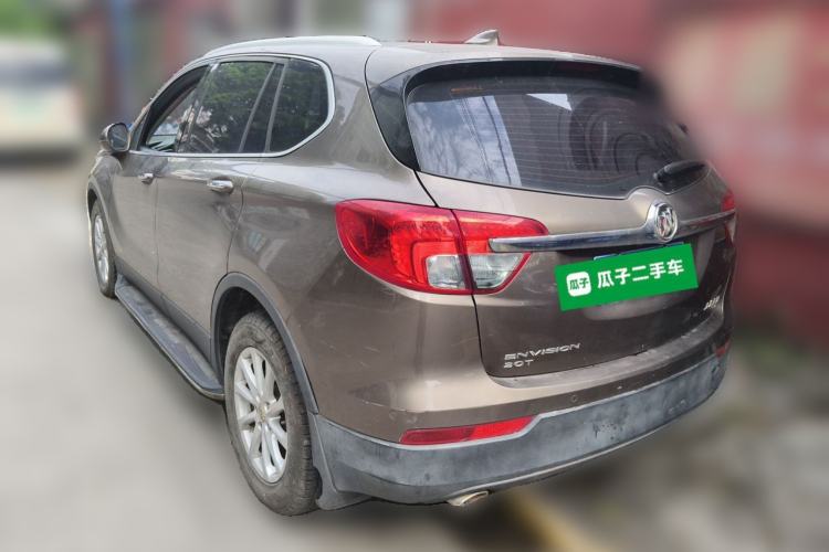 Used Buick Envision 2017 20T Two-Wheel Drive Luxury Model Rear Left 45 Deg