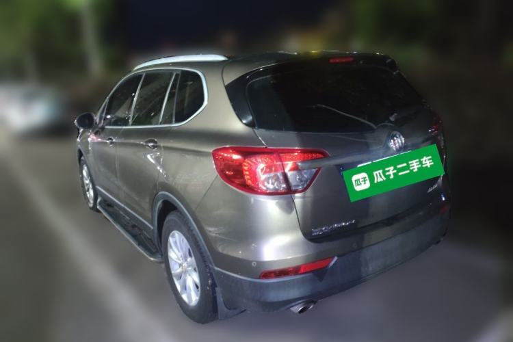 Used Buick Envision 2017 28T Four-Wheel Drive Elite Model Rear Left 45 Deg