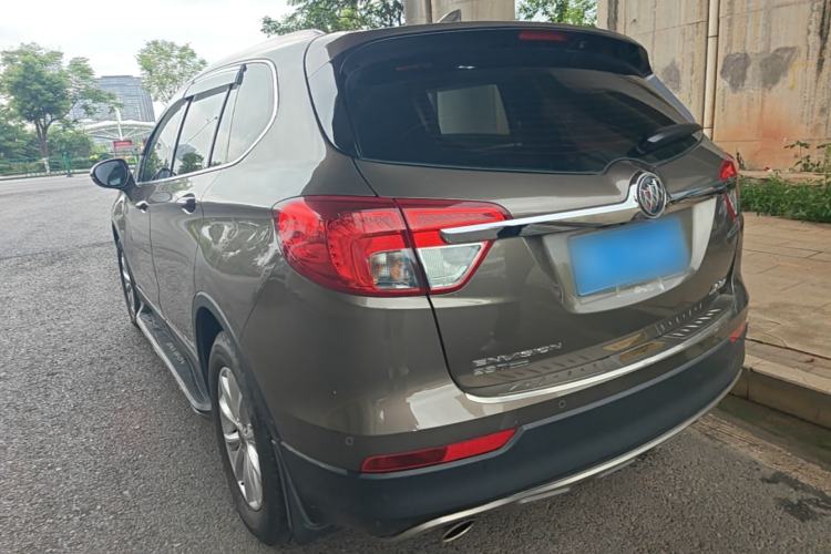 Used Buick Envision 2017 28T Four-Wheel Drive Elite Model Rear Left 45 Deg