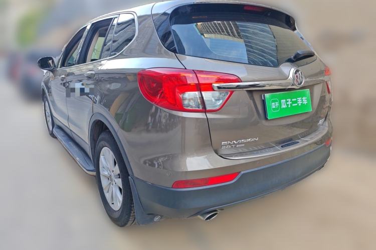 Used Buick Envision 2017 28T Four-Wheel Drive Elite Model Rear Left 45 Deg
