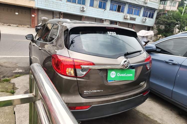 Used Buick Envision 2017 20T Two-Wheel Drive Elite Version Rear Left 45 Deg