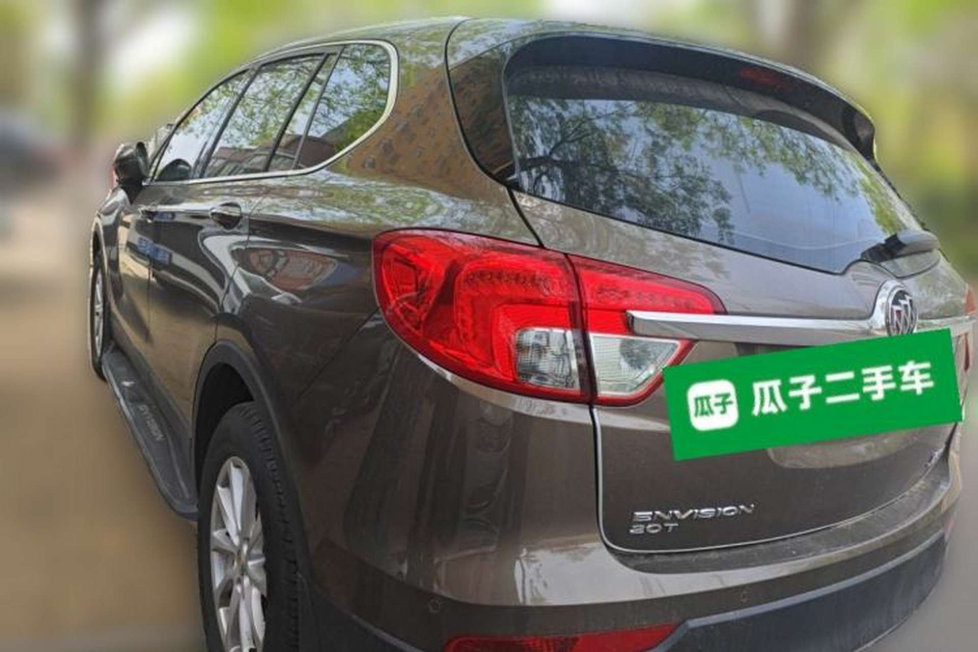 Used Buick Envision 2017 20T Two-Wheel Drive Luxury Model Rear Left 45 Deg