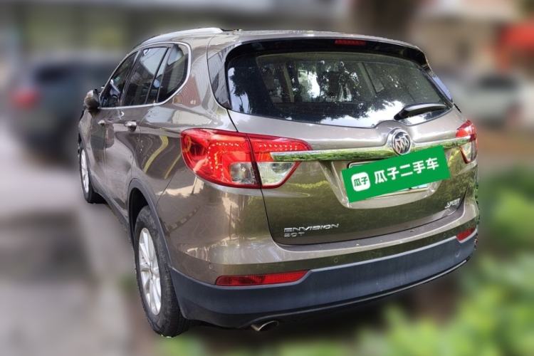 Used Buick Envision 2017 20T Two-Wheel Drive Elite Version Rear Left 45 Deg