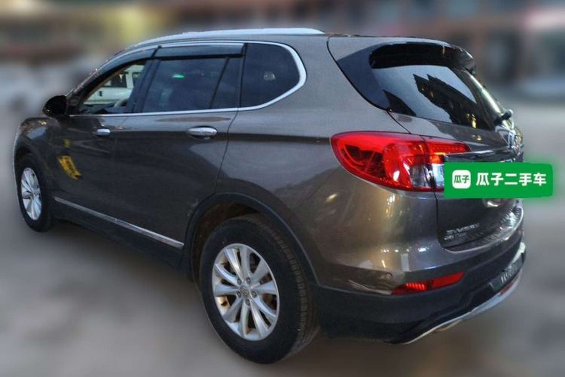 Used Buick Envision 2017 28T Four-Wheel Drive Luxury Model Rear Left 45 Deg