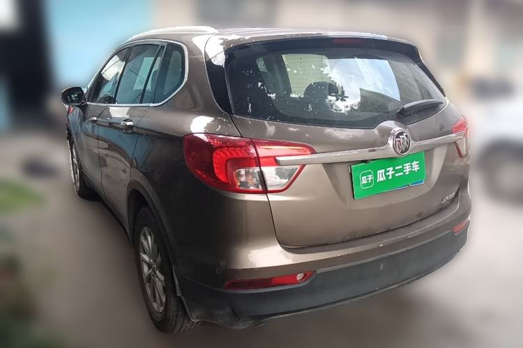 Used Buick Envision 2017 20T Two-Wheel Drive Elite Version Rear Left 45 Deg