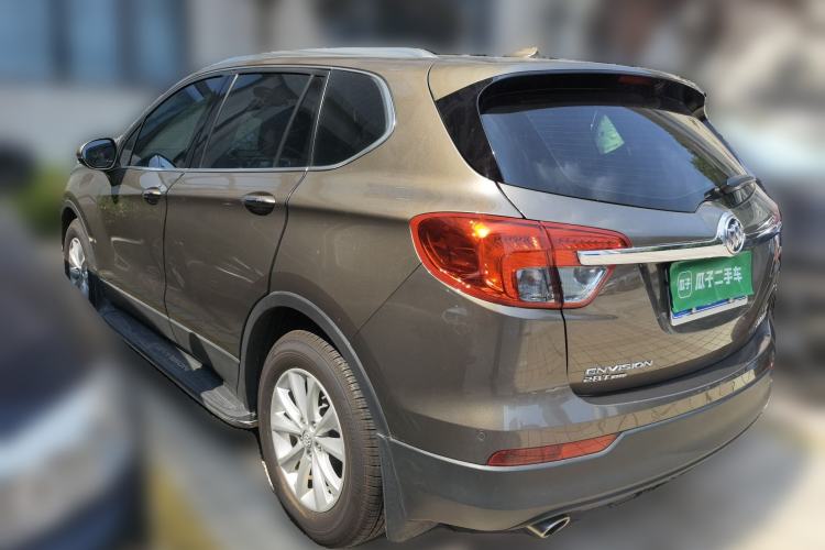 Used Buick Envision 2017 28T Four-Wheel Drive Luxury Model Rear Left 45 Deg