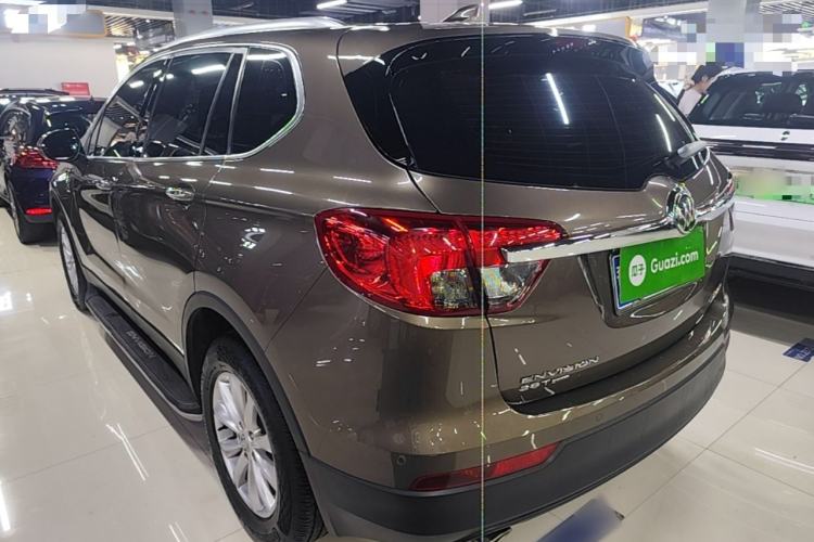 Used Buick Envision 2017 28T Four-Wheel Drive Elite Model Rear Left 45 Deg