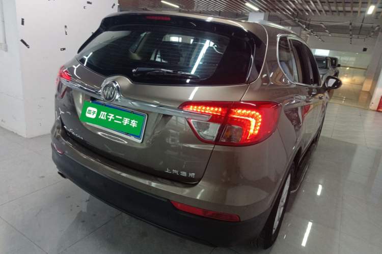 Used Buick Envision 2017 20T Two-Wheel Drive Elite Version Rear Right 45 Deg