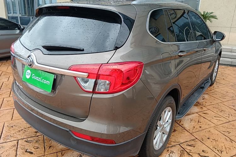 Used Buick Envision 2017 20T Two-Wheel Drive Luxury Model Rear Right 45 Deg