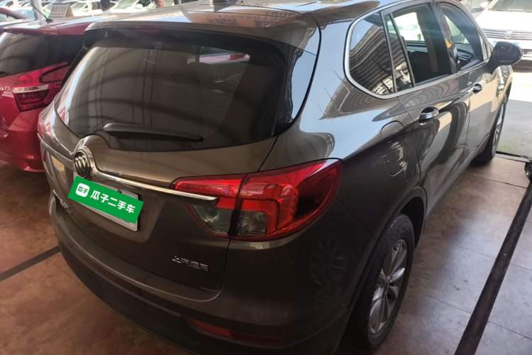 Used Buick Envision 2017 28T Four-Wheel Drive Elite Model Rear Right 45 Deg