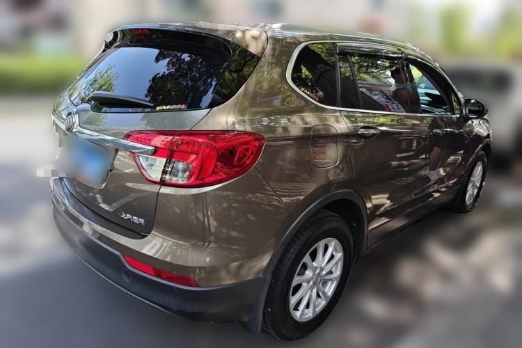 Used Buick Envision 2017 20T Two-Wheel Drive Elite Version Rear Right 45 Deg