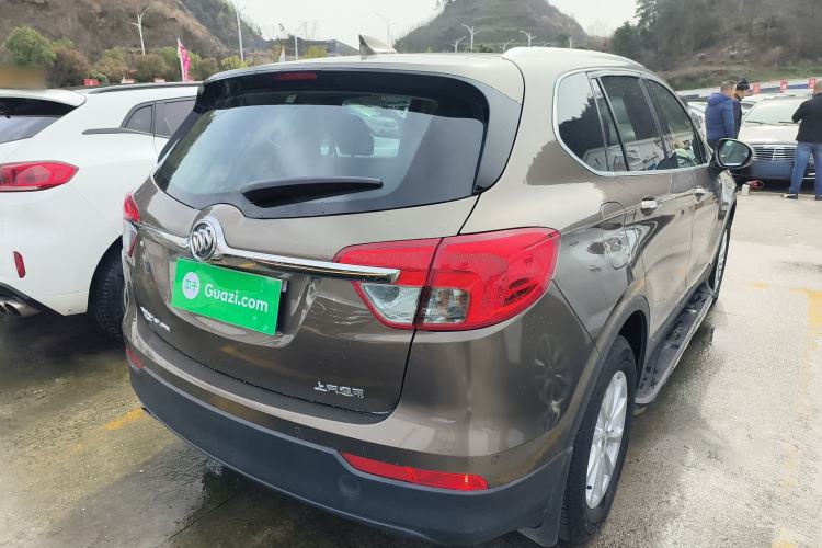 Used Buick Envision 2017 20T Two-Wheel Drive Elite Version Rear Right 45 Deg