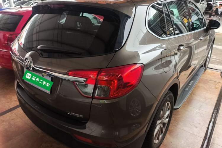 Used Buick Envision 2017 20T Two-Wheel Drive Leading Version Rear Right 45 Deg