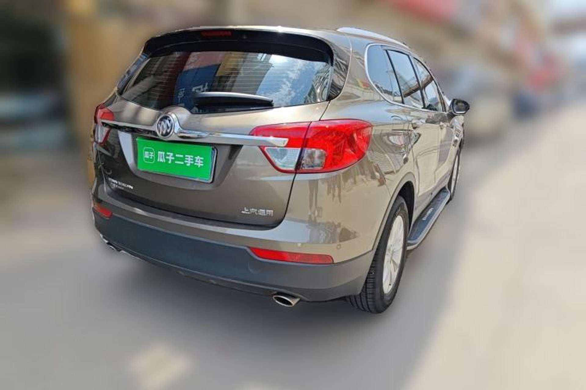 Used Buick Envision 2017 28T Four-Wheel Drive Elite Model Rear Right 45 Deg