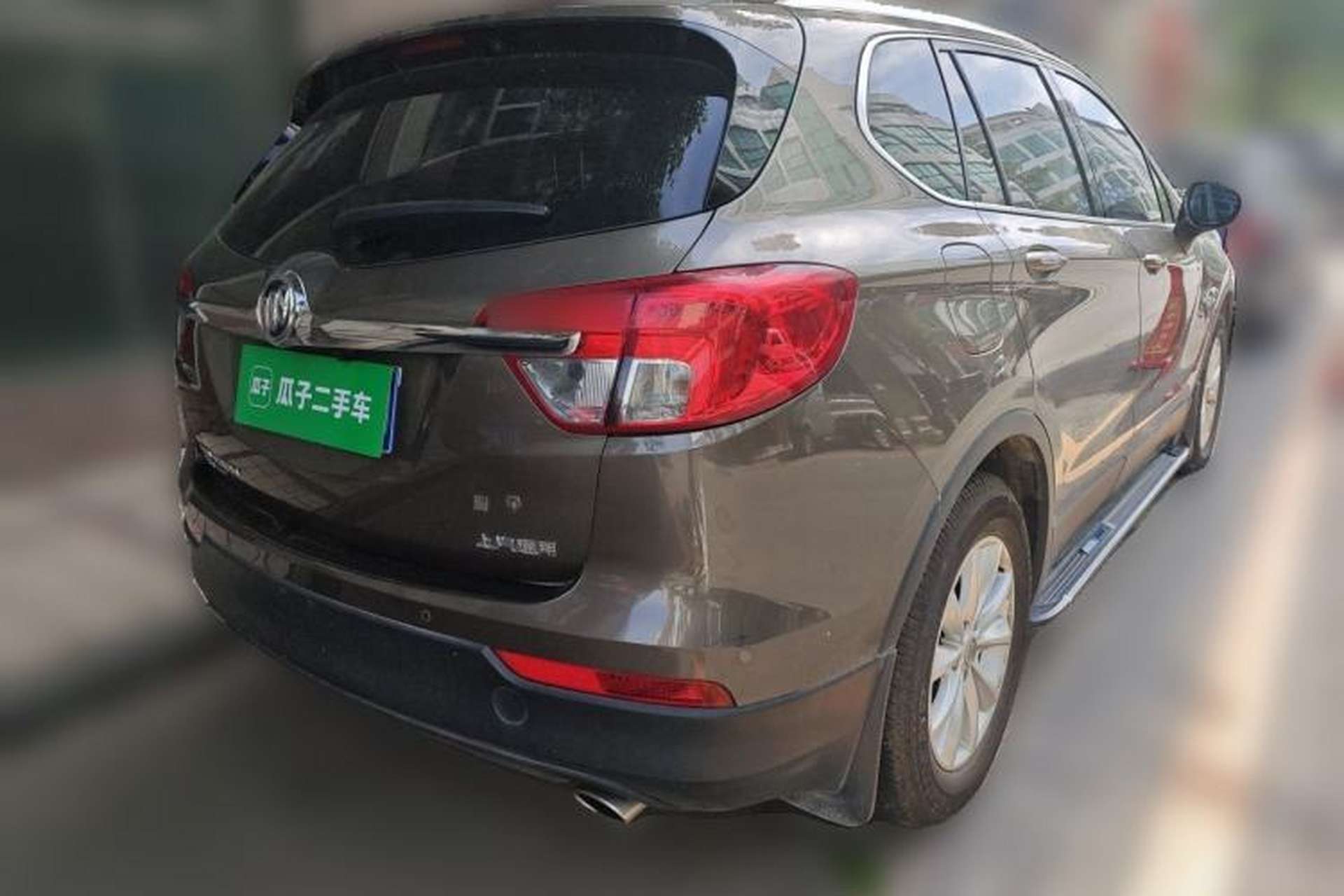 Used Buick Envision 2017 28T Four-Wheel Drive Elite Model Rear Right 45 Deg