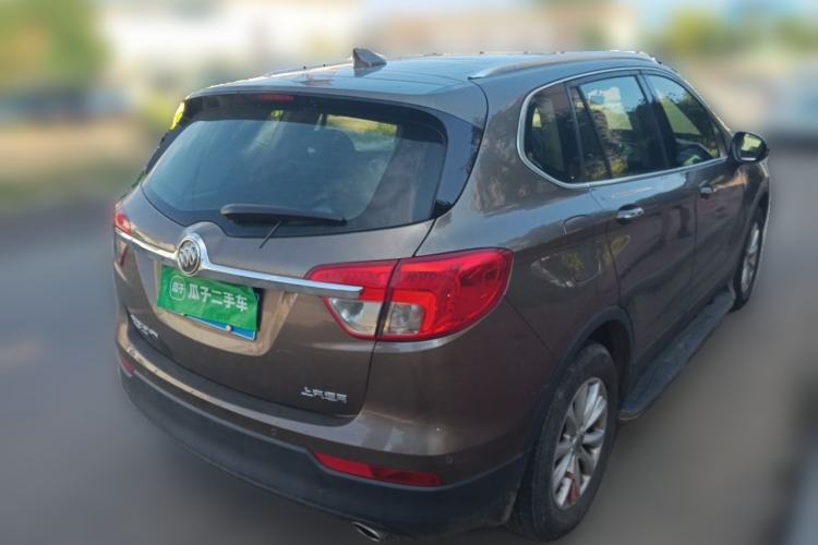 Used Buick Envision 2017 28T Four-Wheel Drive Elite Model Rear Right 45 Deg